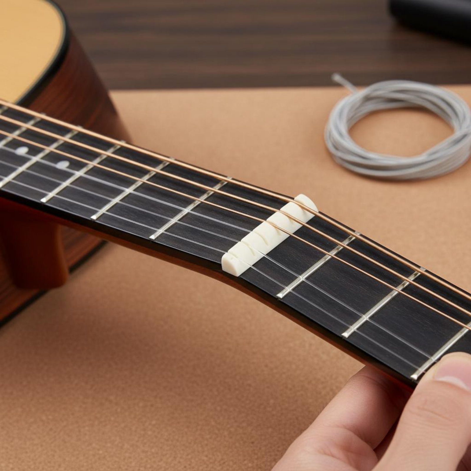 Musical Instrument Set - Guitar Nut and Saddle Set Easy