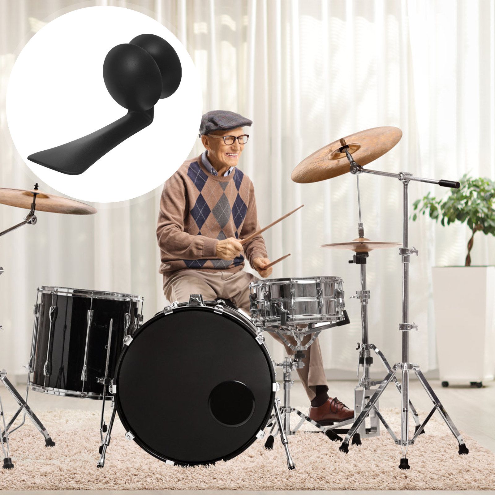 Musical Instrument Tambourine - Foot Sand Shaker Percussion Instrument Accompaniment