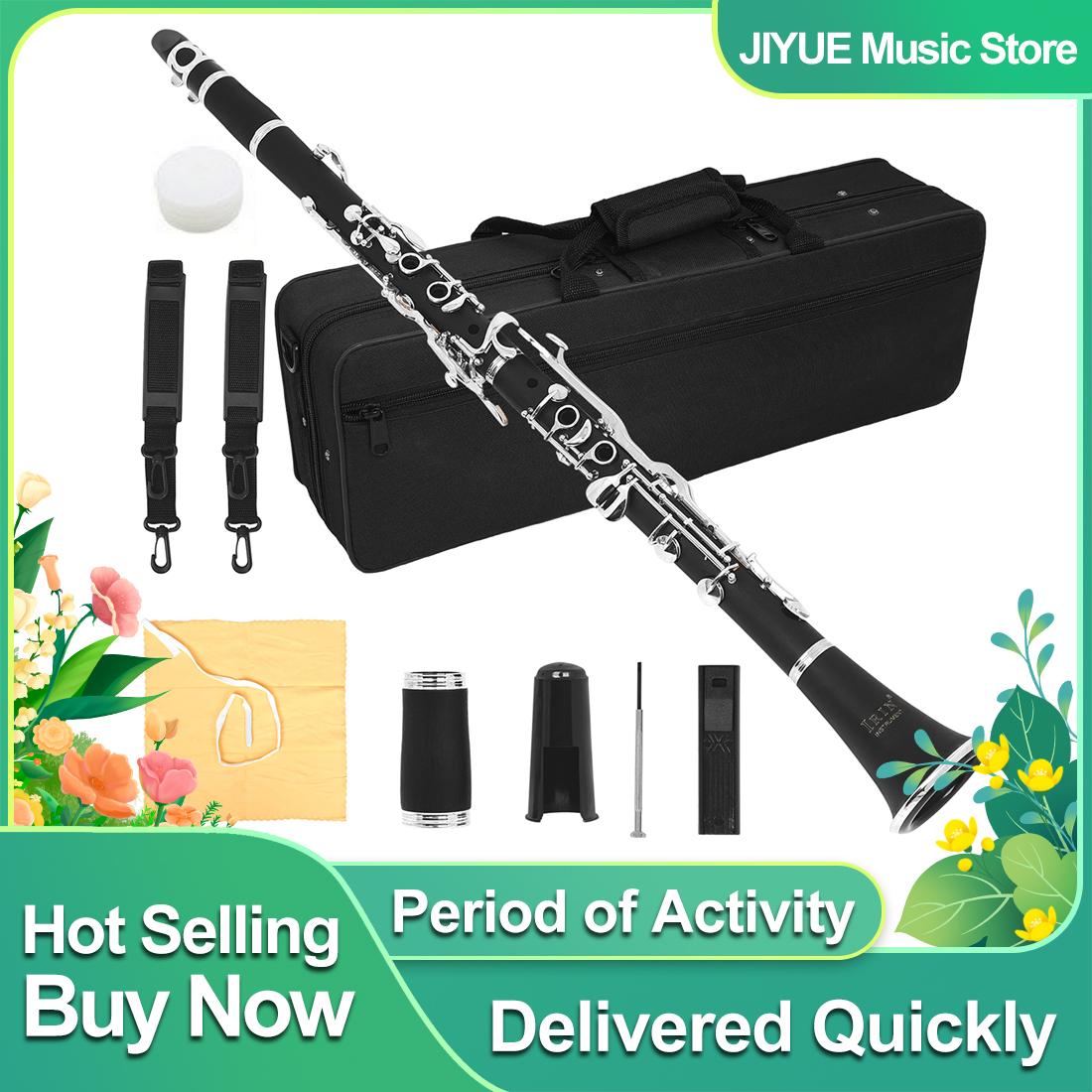 Musical Instrument German - IRIN Clarinet Key of G 17