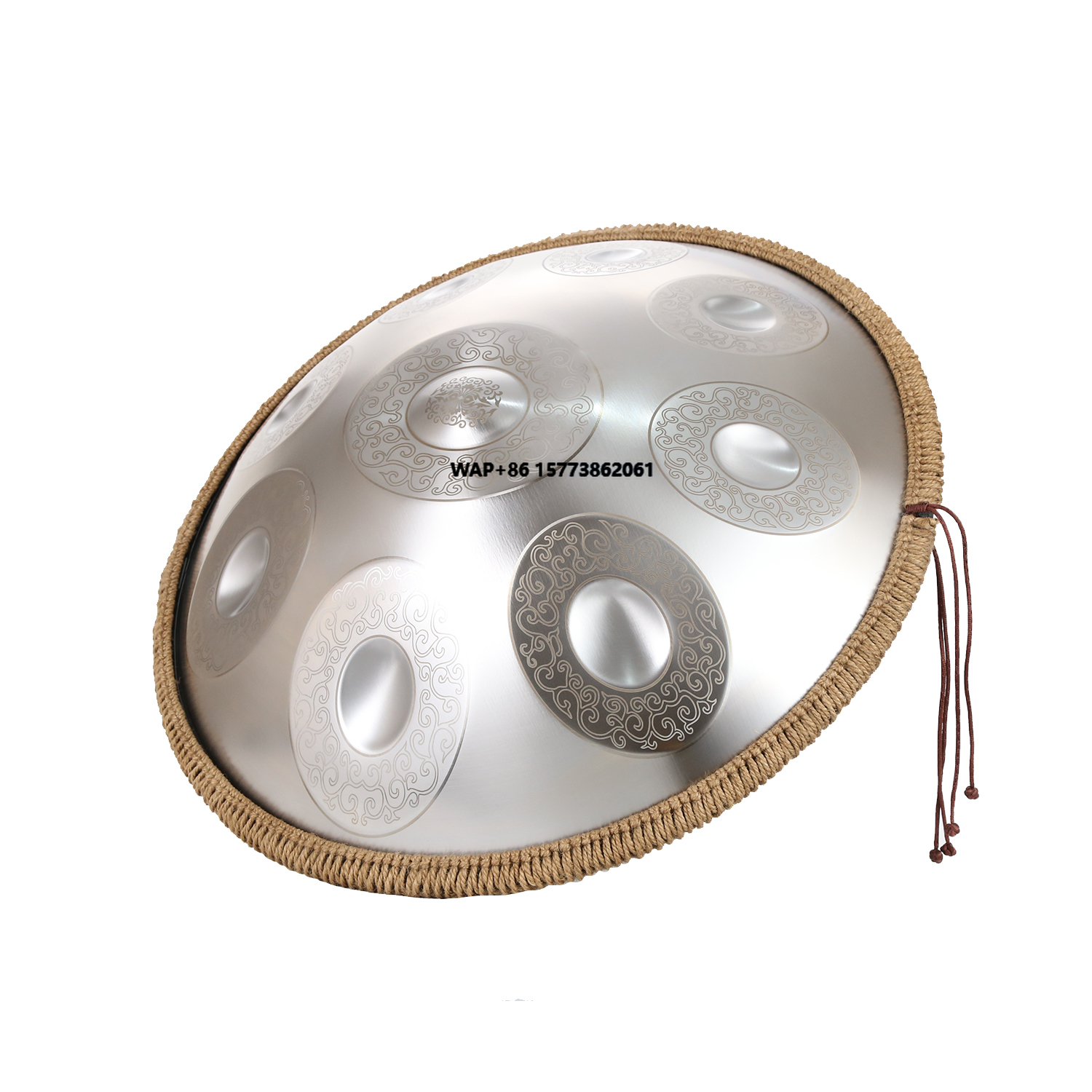 Musical Instrument Set - 9-Notes Steel Handpan Drum Set with