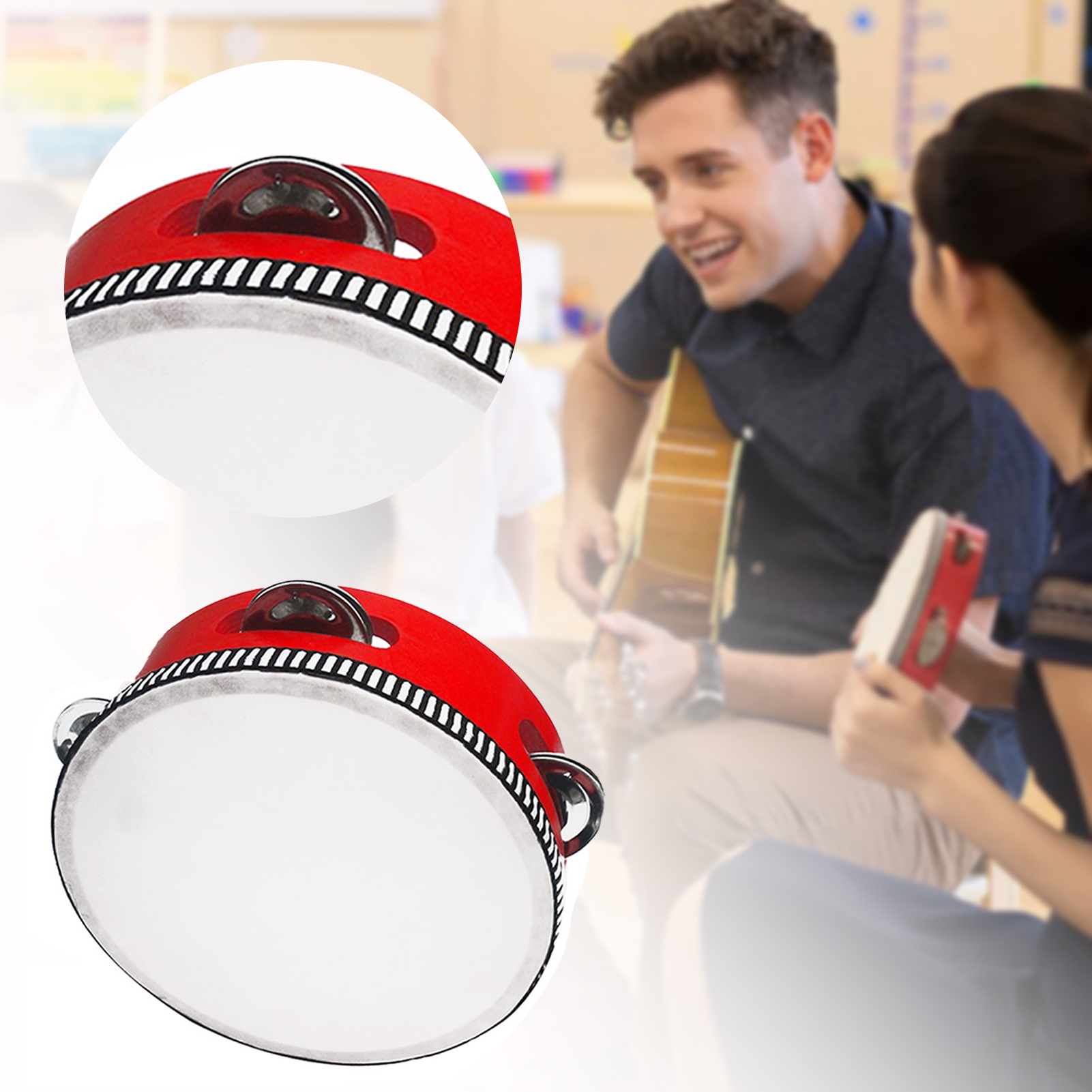 Tambourines For Children Porta - đánh giá và giá Musical Instrument Tambourine