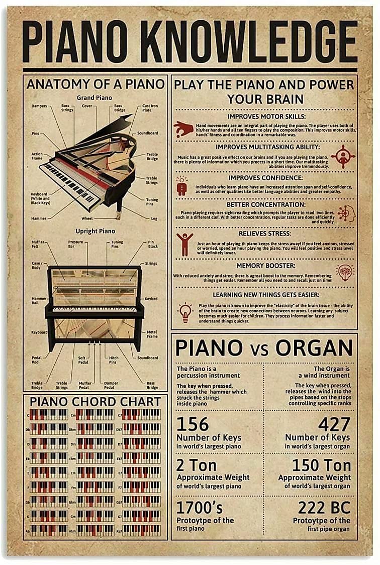 Piano Knowledge Retro Metal Ti - đánh giá và giá Musical Instrument Shop