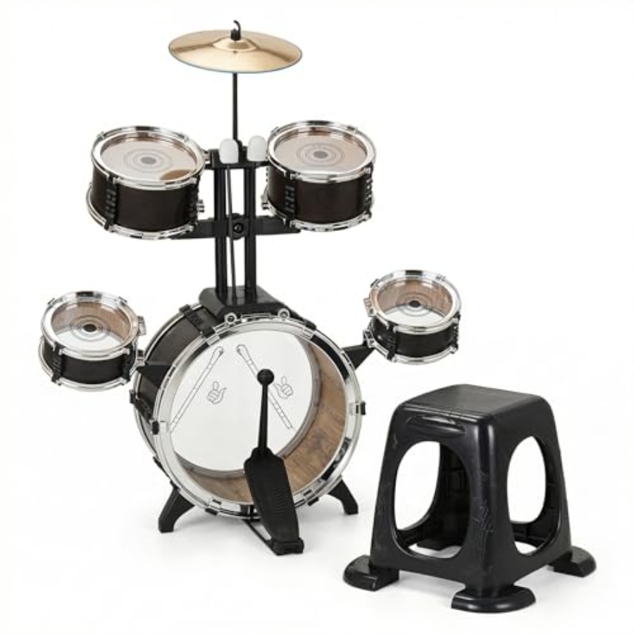 Drum Set for Toddlers 3-5, 5 P - đánh giá và giá Musical Instrument Set