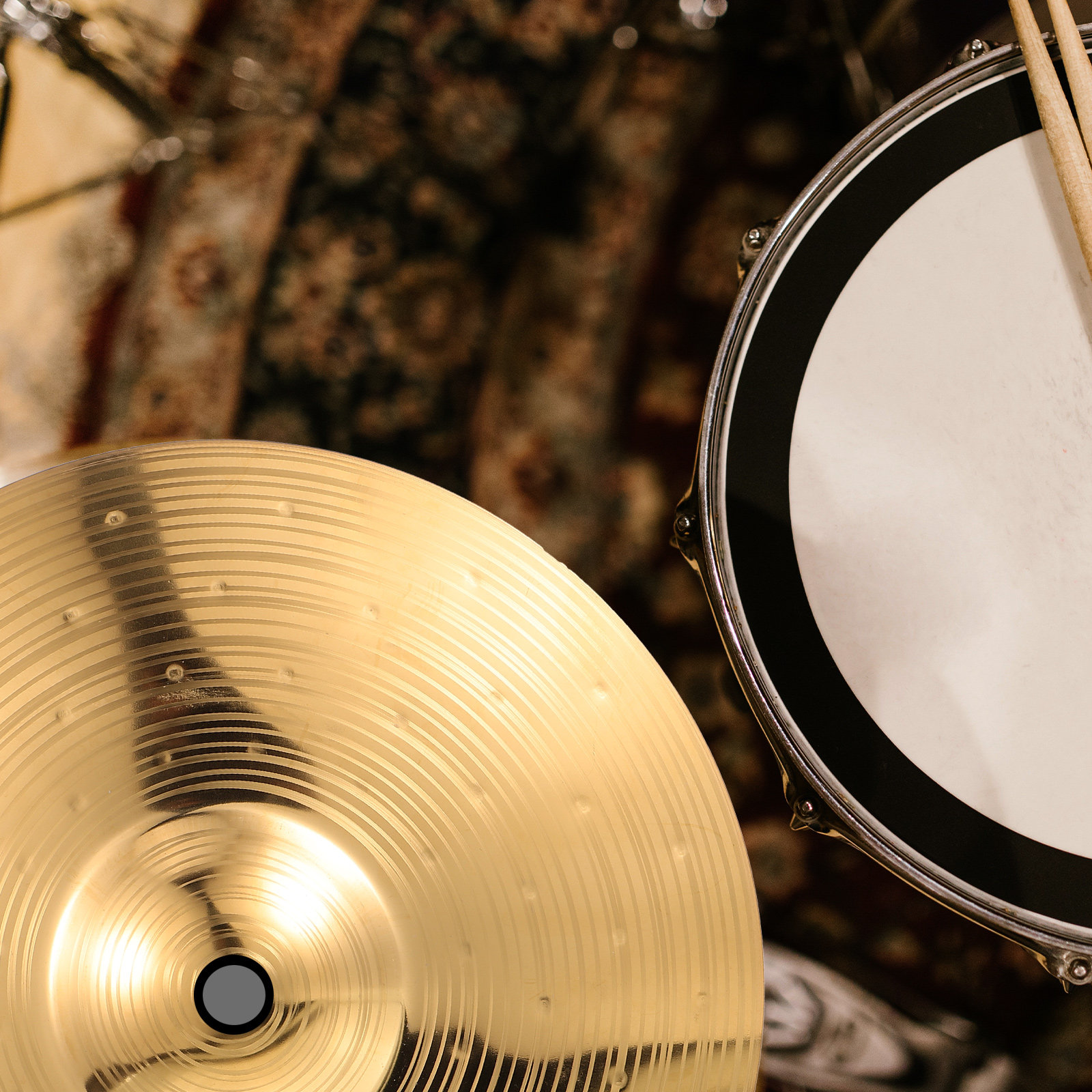 Brass Crash Cymbal Smooth Edge - đánh giá và giá Musical Instrument Set