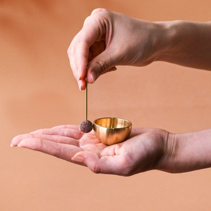 Mini Singing Bowl Handmade Cop - đánh giá và giá Song With Musical Instrument