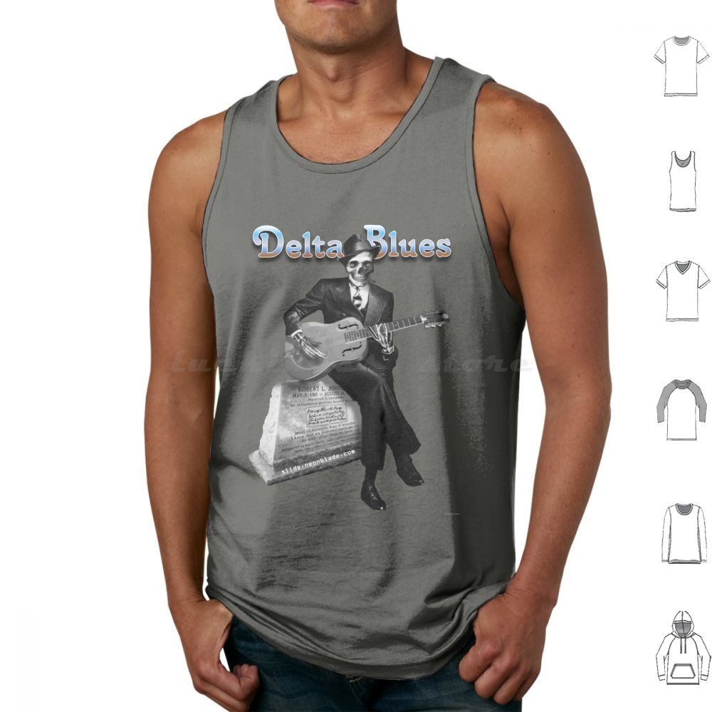 Delta Blues Ghost Tank Tops Pr - đánh giá và giá Dobro Resonator Guitar