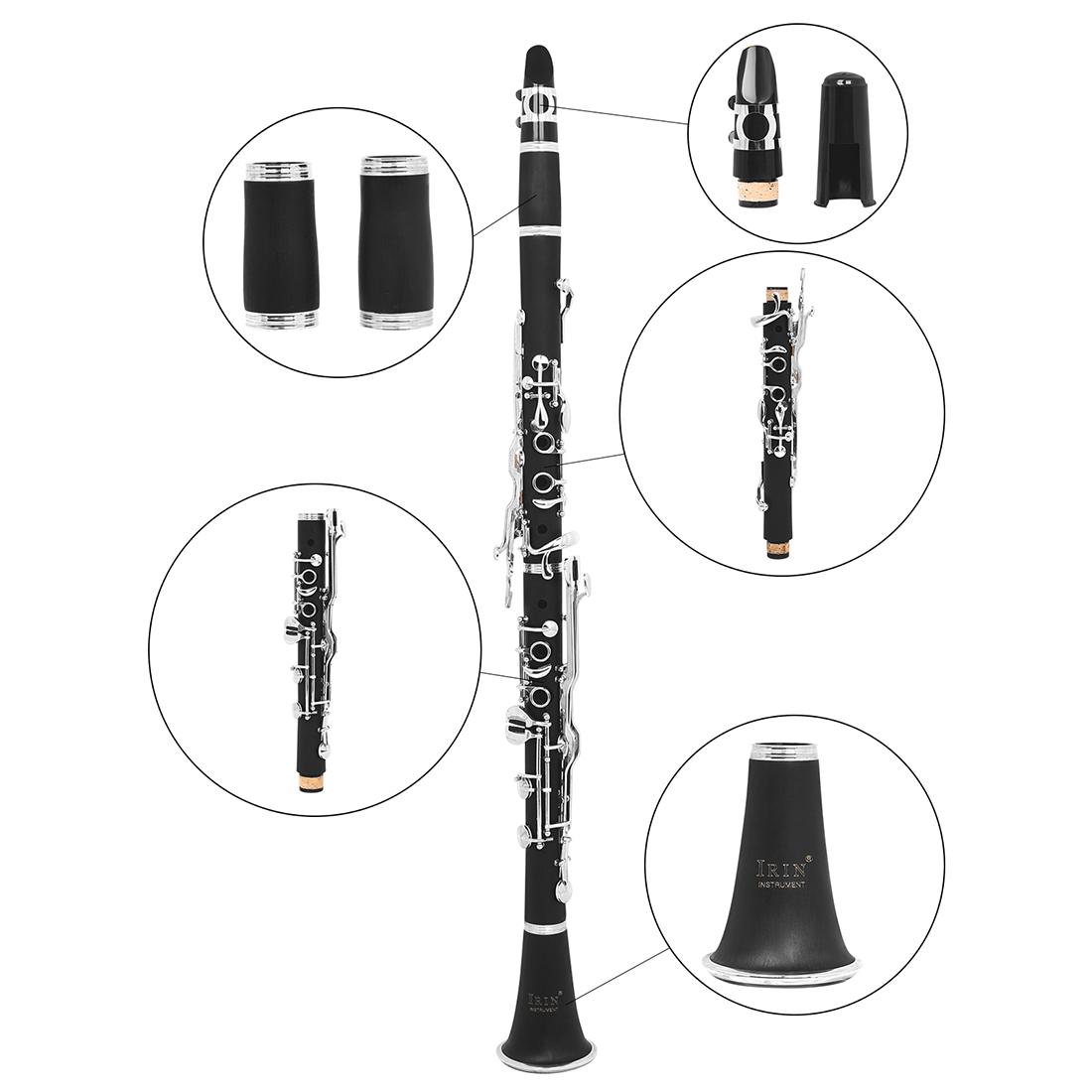 Clarinet Key of G 17 keys Bake - đánh giá và giá Musical Instrument German