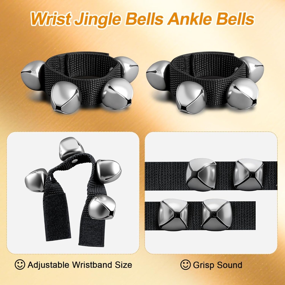 10 Pcs Half Moon Tambourine Se - đánh giá và giá Musical Instrument Images