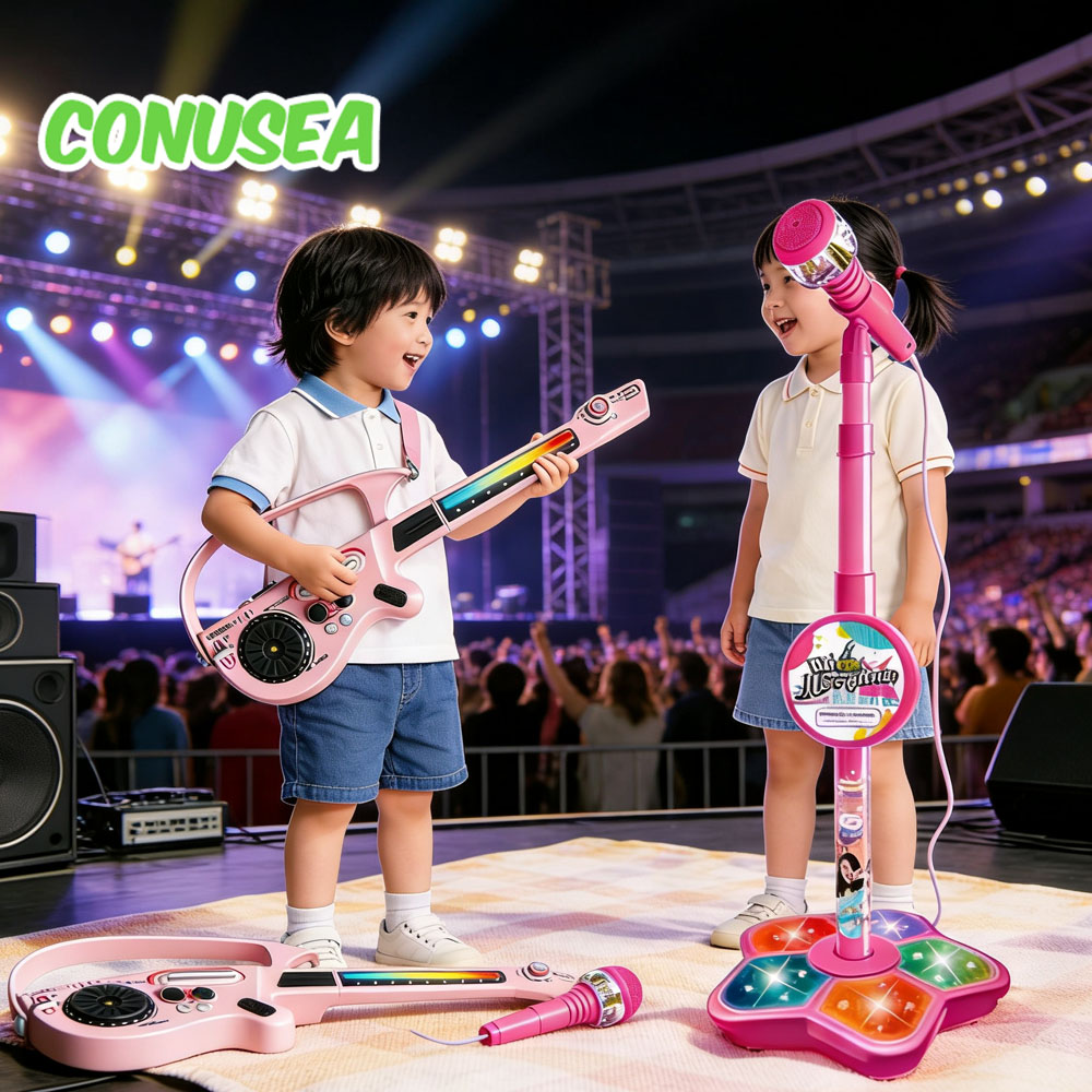 Kids Microphone Toys with Stan - đánh giá và giá Song With Musical Instrument