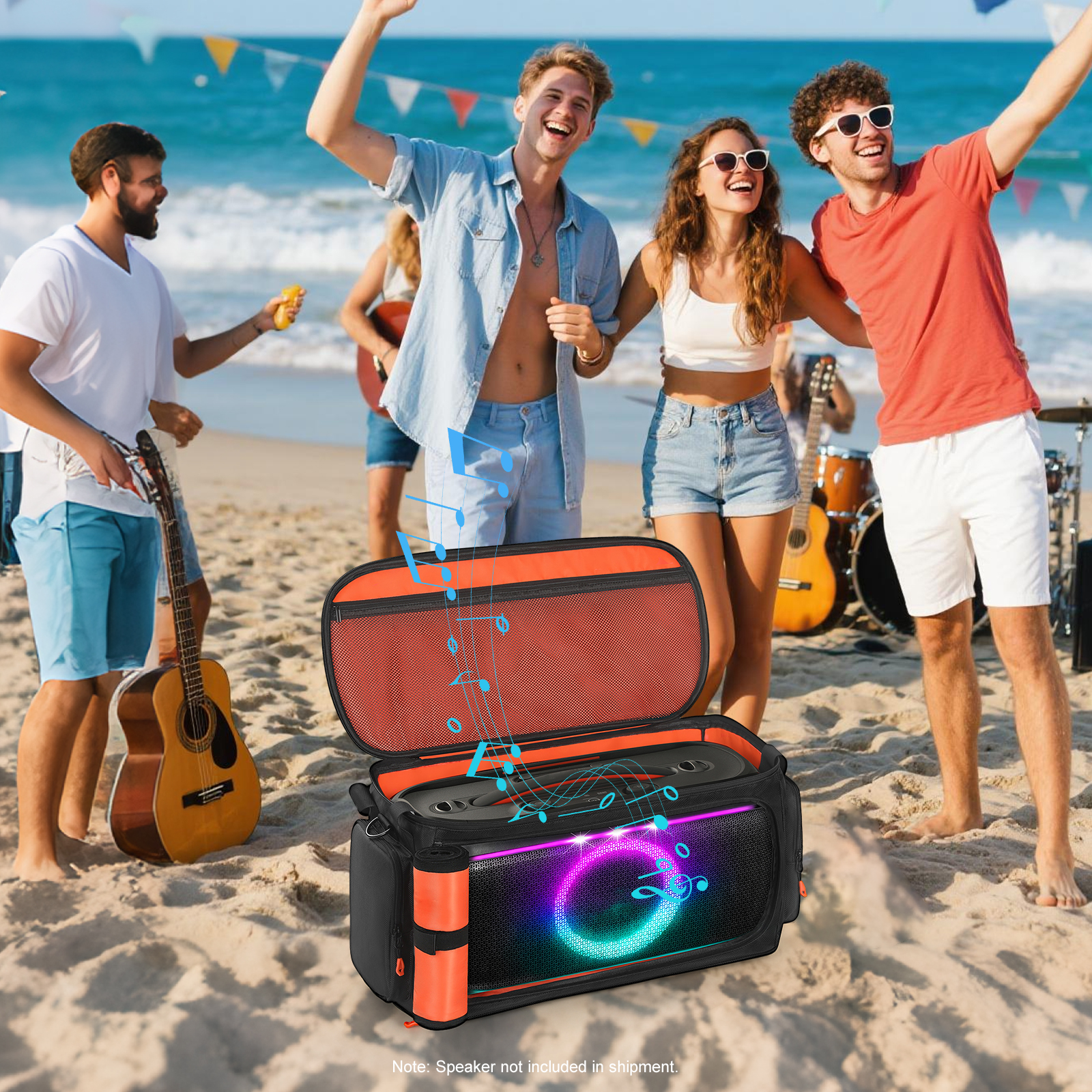Carrying Case Shockproof Porta - đánh giá và giá Musical Instrument Band