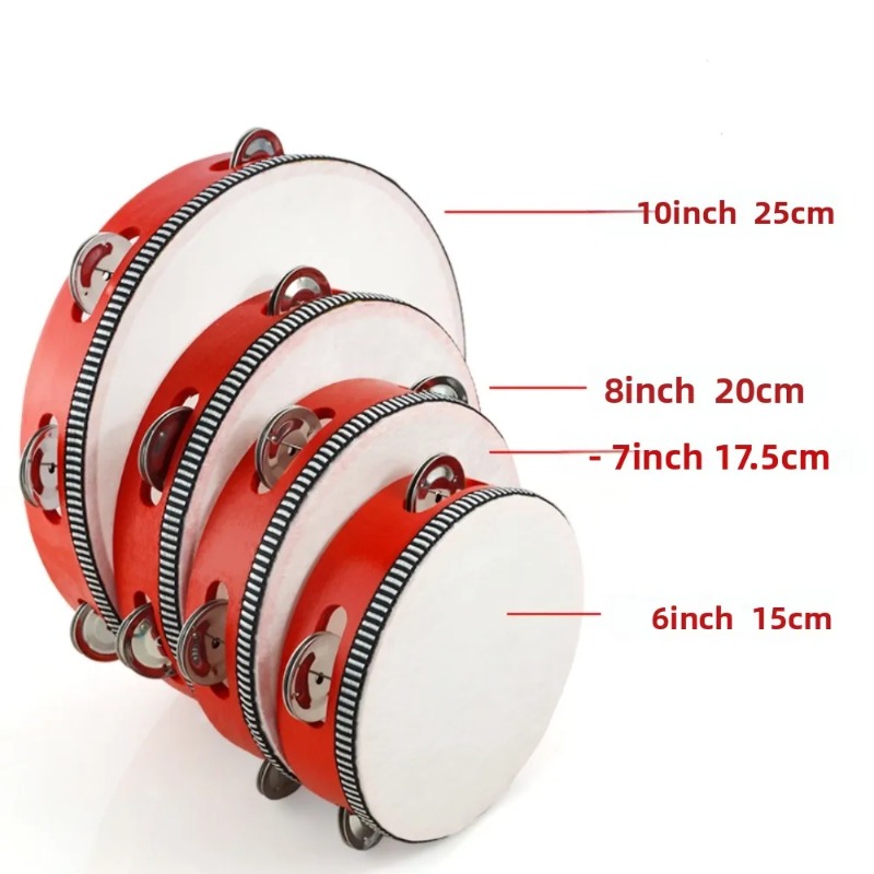 4/6/8/10 Inch Hand Held Drum M - đánh giá và giá Musical Instrument Tambourine