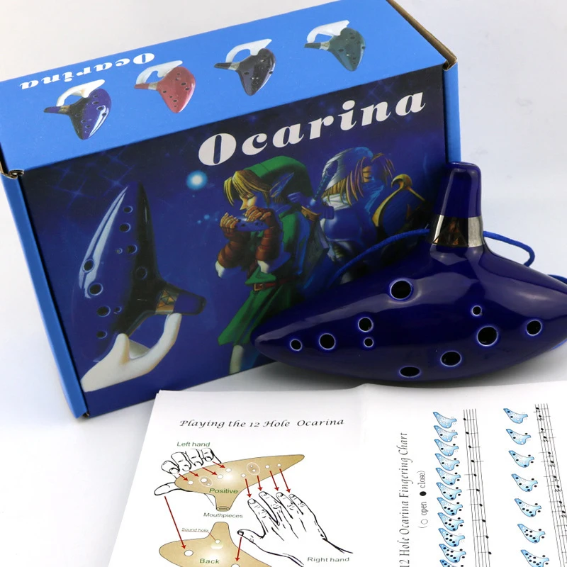 Hot﻿ Ocarina Ceramic Legend Of - đánh giá và giá Song With Musical Instrument