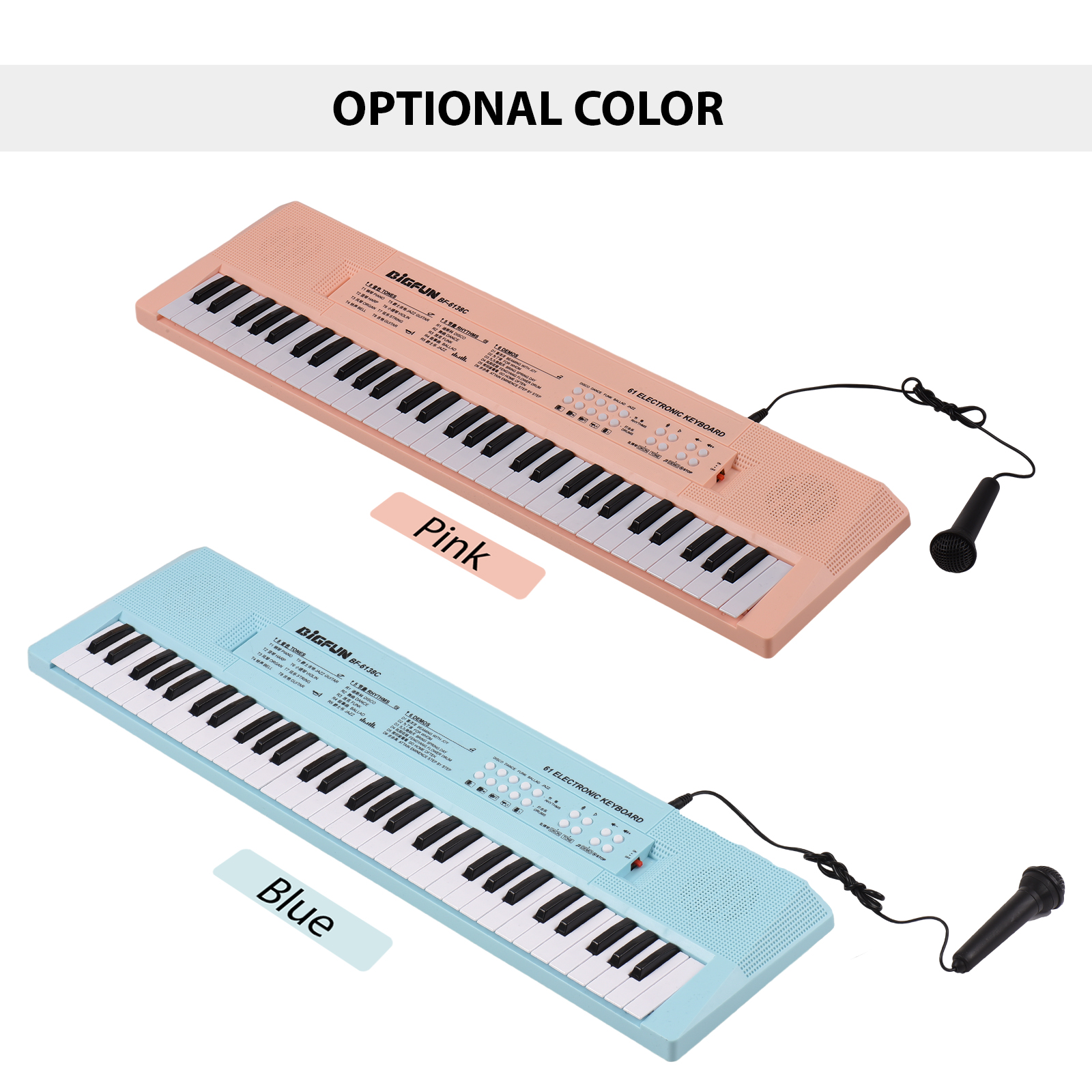 61 Key Electronic Keyboard Pia - đánh giá và giá Song With Musical Instrument