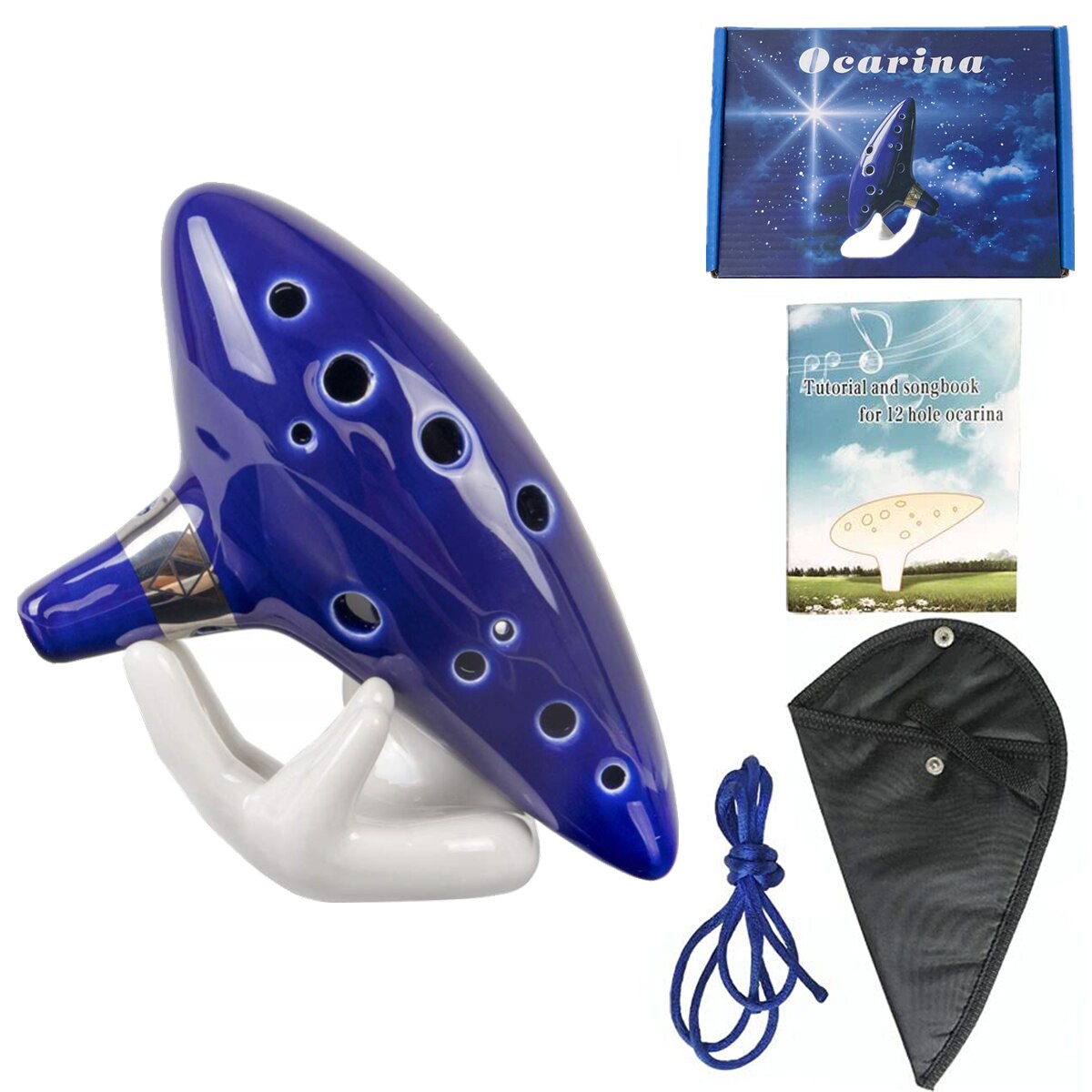 Miwayer 12 Hole Alto C Ceramic - đánh giá và giá Song With Musical Instrument
