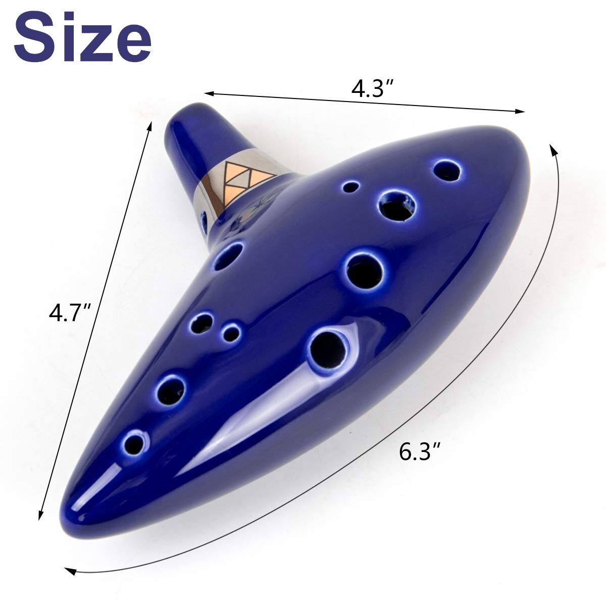 Miwayer 12 Hole Alto C Ceramic - đánh giá và giá Song With Musical Instrument