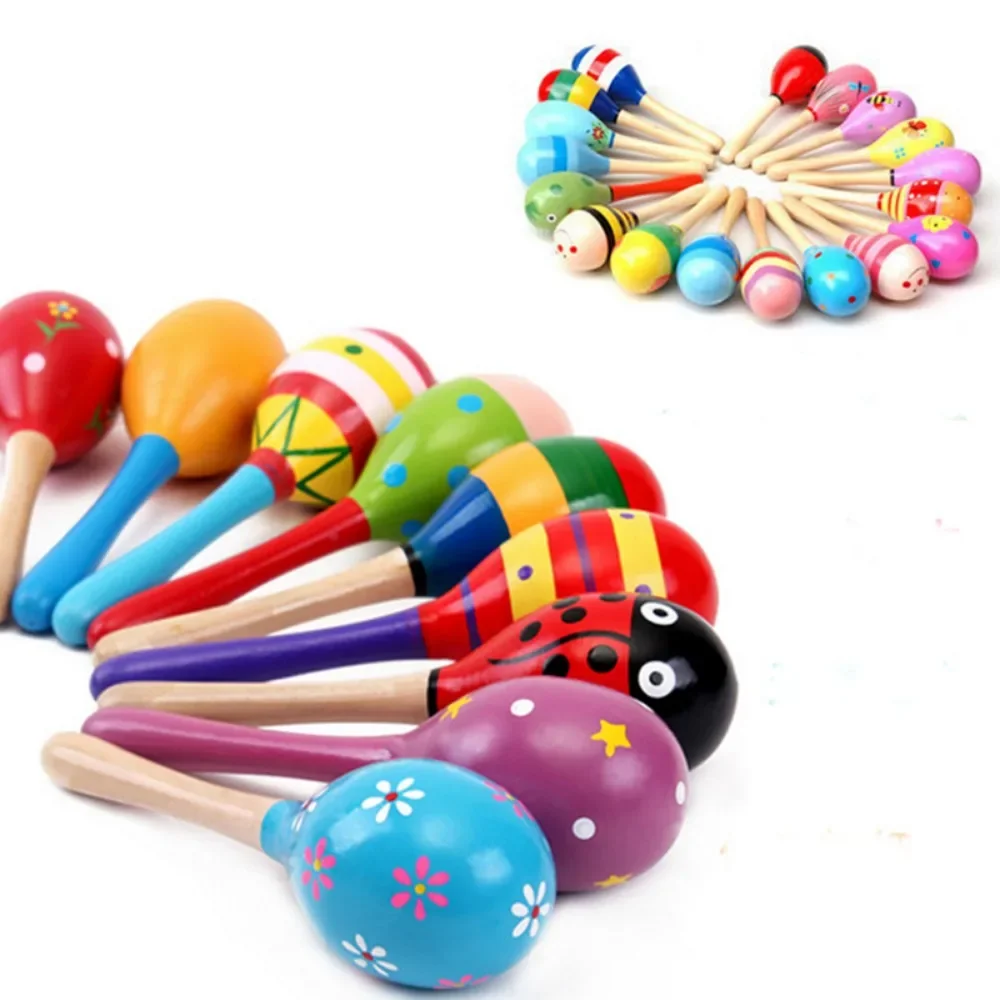 Kids Musical Instruments, Wood - đánh giá và giá Musical Instrument Tambourine
