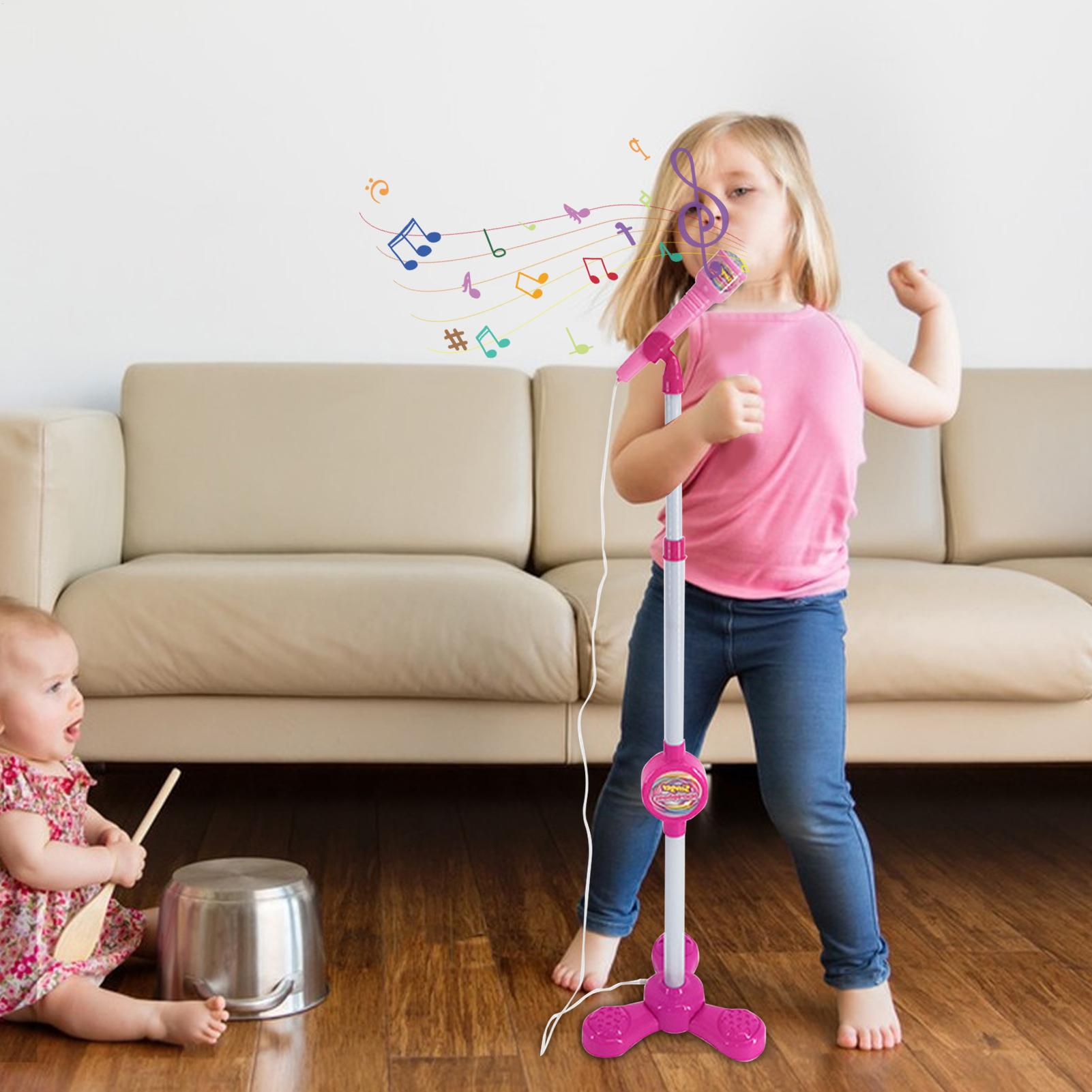 Kids Microphone with Stand Kar - đánh giá và giá Song With Musical Instrument