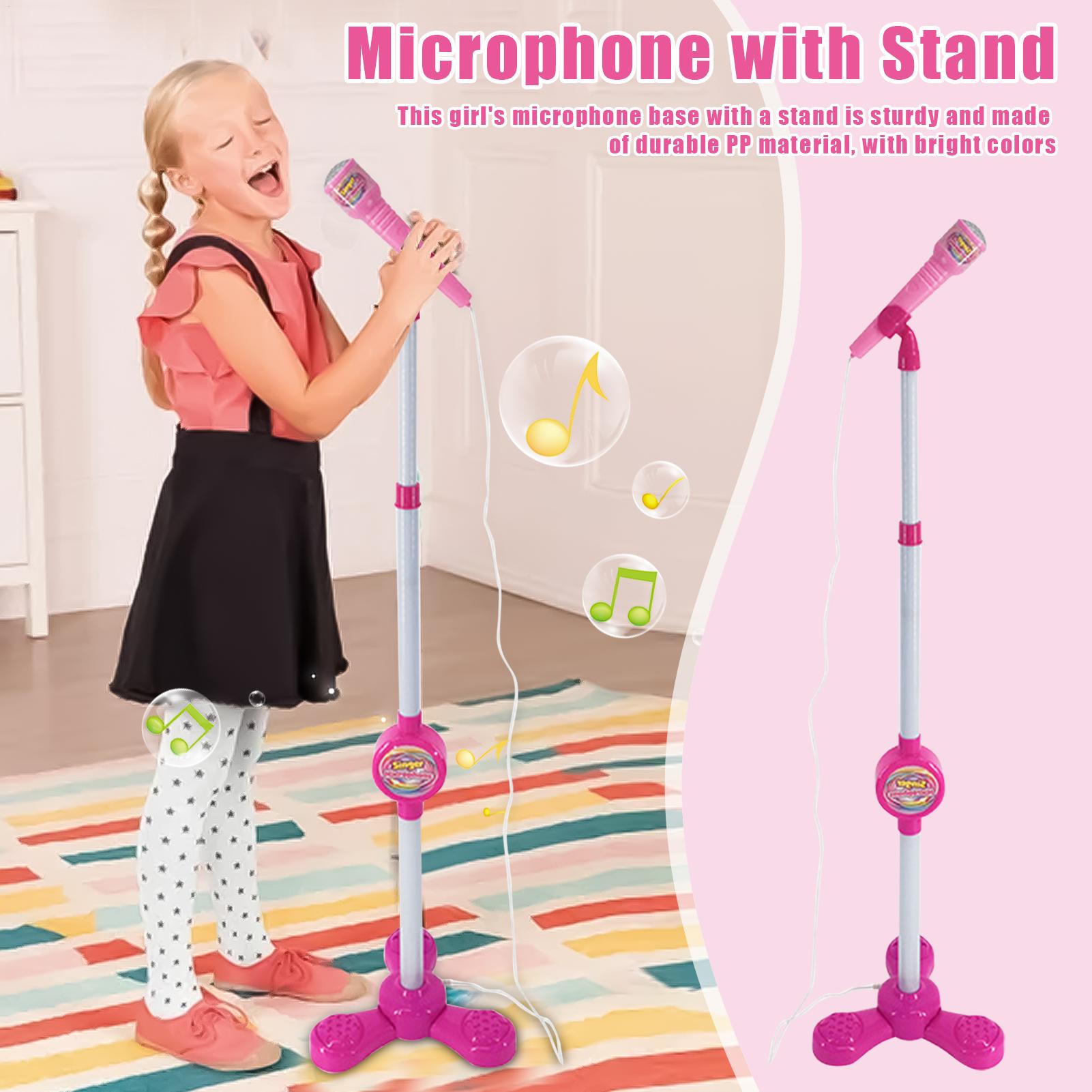 Kids Microphone with Stand Kar - đánh giá và giá Song With Musical Instrument