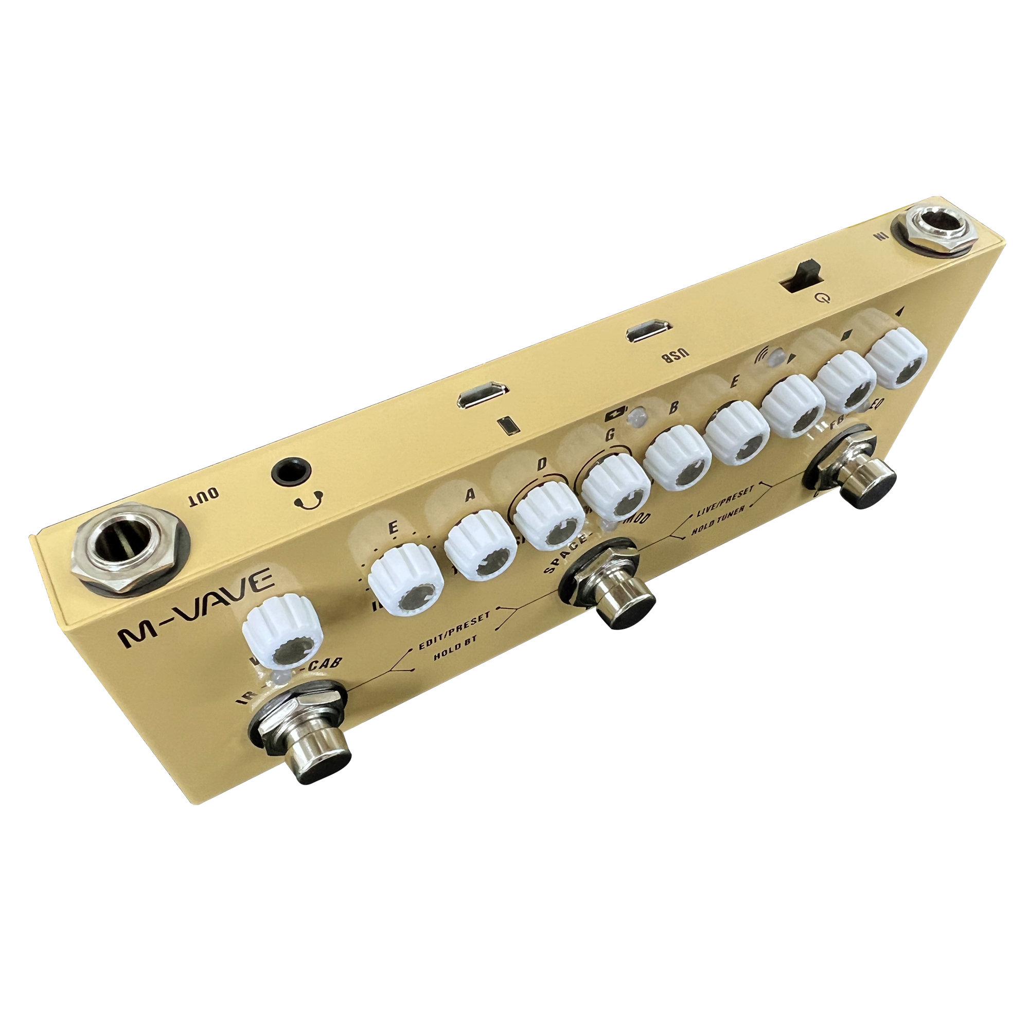 M-VAVE Cube BABY Rechargeable  - đánh giá và giá Dobro Resonator Guitar