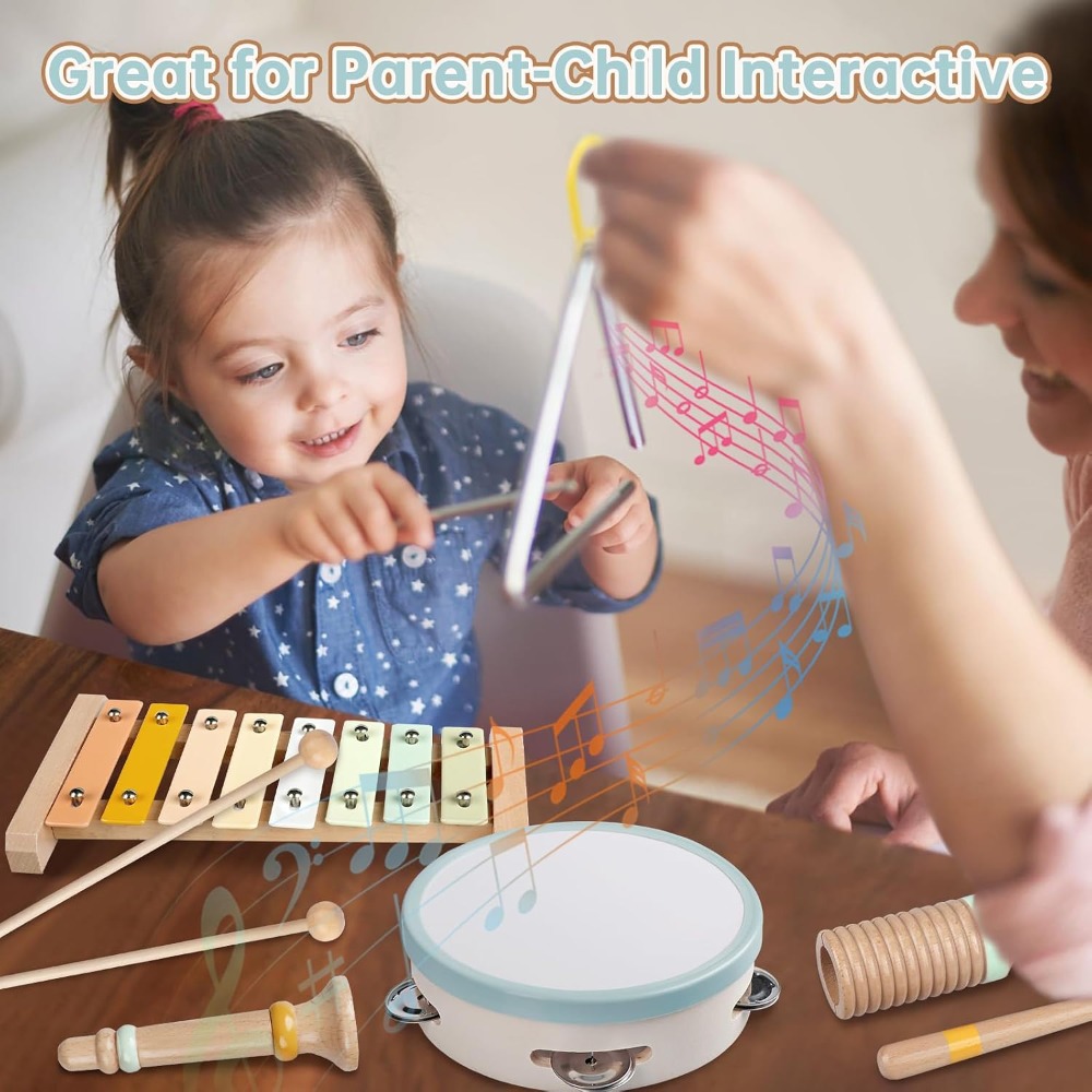 Montessori Wooden Musical Inst - đánh giá và giá Musical Instrument Images