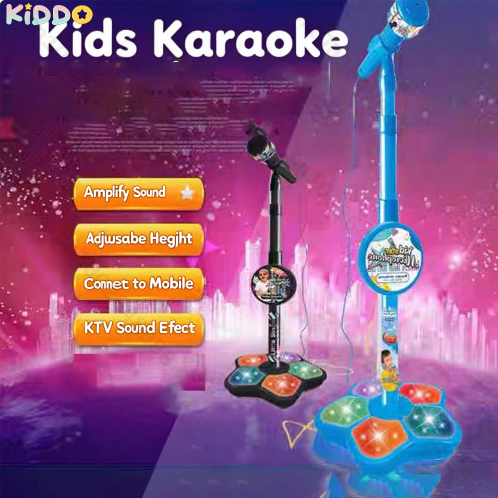 Kids Microphone with Stand Kar - đánh giá và giá Song With Musical Instrument