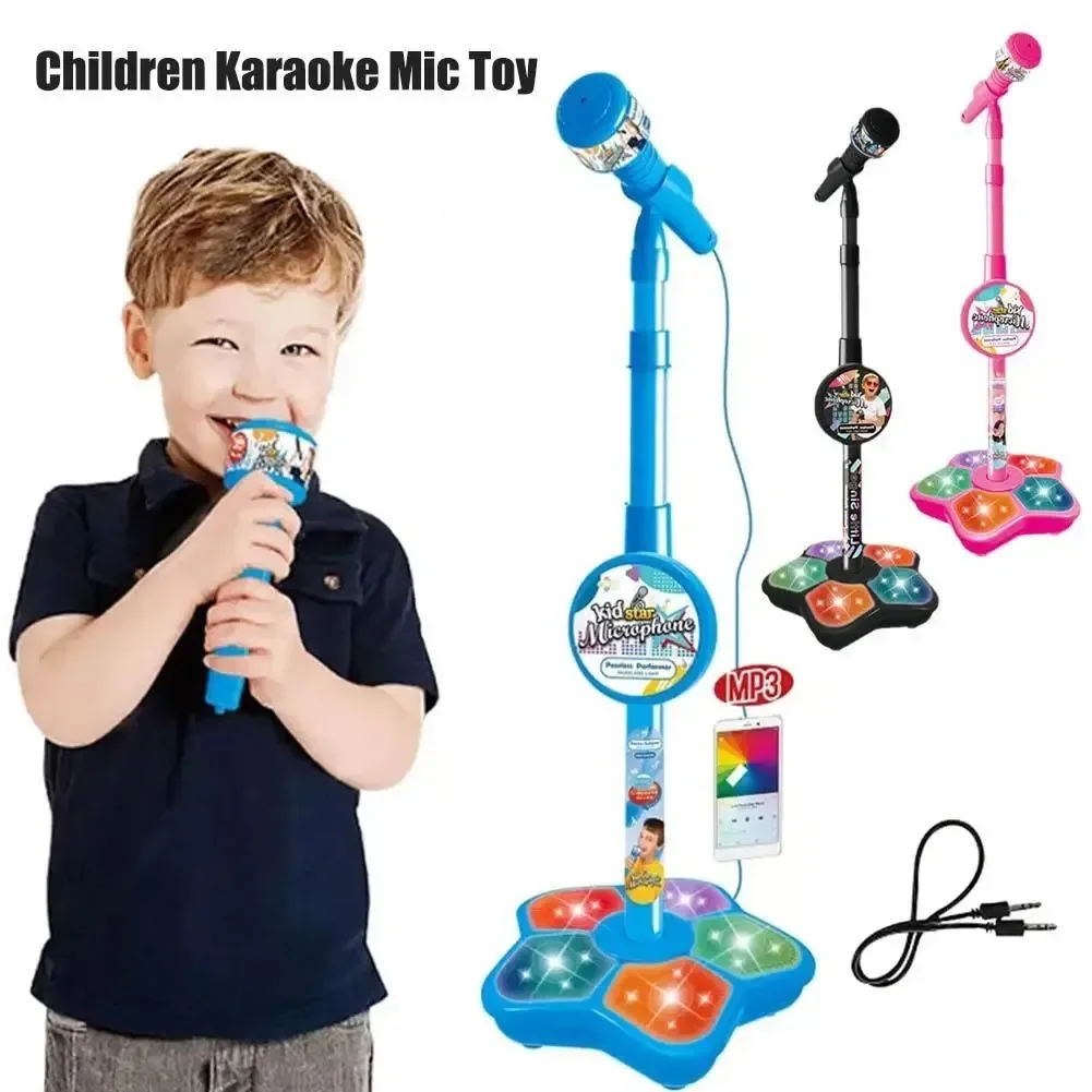 Kids Microphone with Stand Kar - đánh giá và giá Song With Musical Instrument