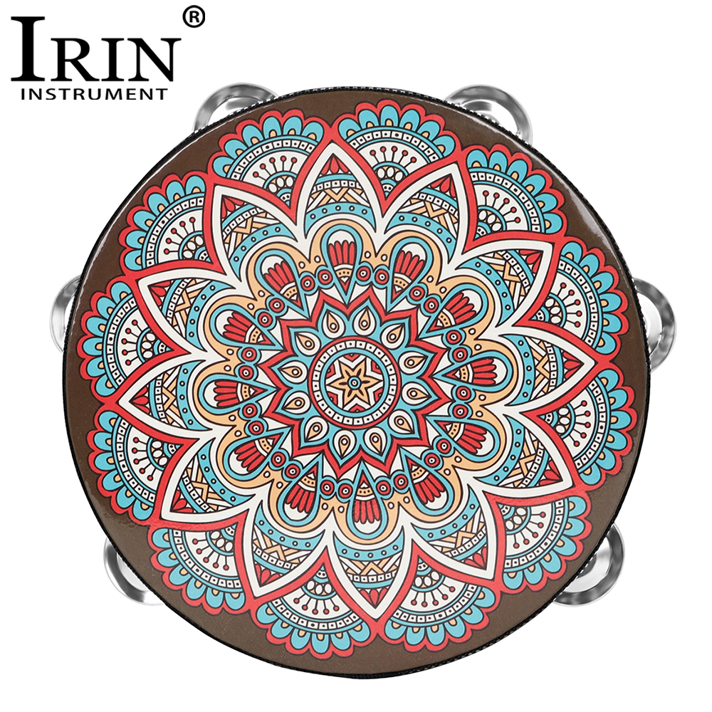IRIN 8Inch Single Row Ancient  - đánh giá và giá Musical Instrument Tambourine