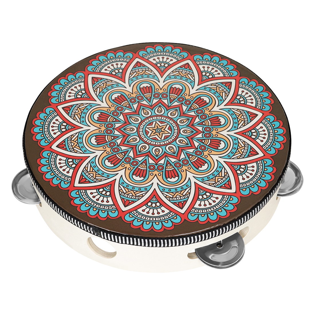 IRIN 8Inch Single Row Ancient  - đánh giá và giá Musical Instrument Tambourine