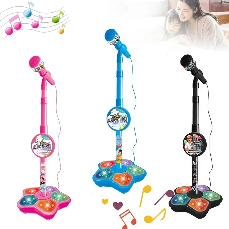 Kids Microphone with Stand Kar - đánh giá và giá Song With Musical Instrument