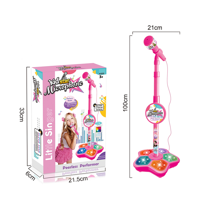 Kids Microphone with Stand Kar - đánh giá và giá Song With Musical Instrument