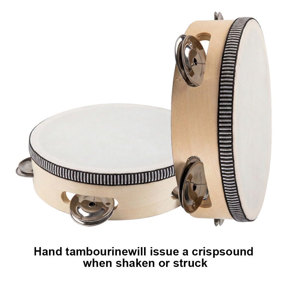 6inch Hand Held Drum Tambourin - đánh giá và giá Musical Instrument Tambourine