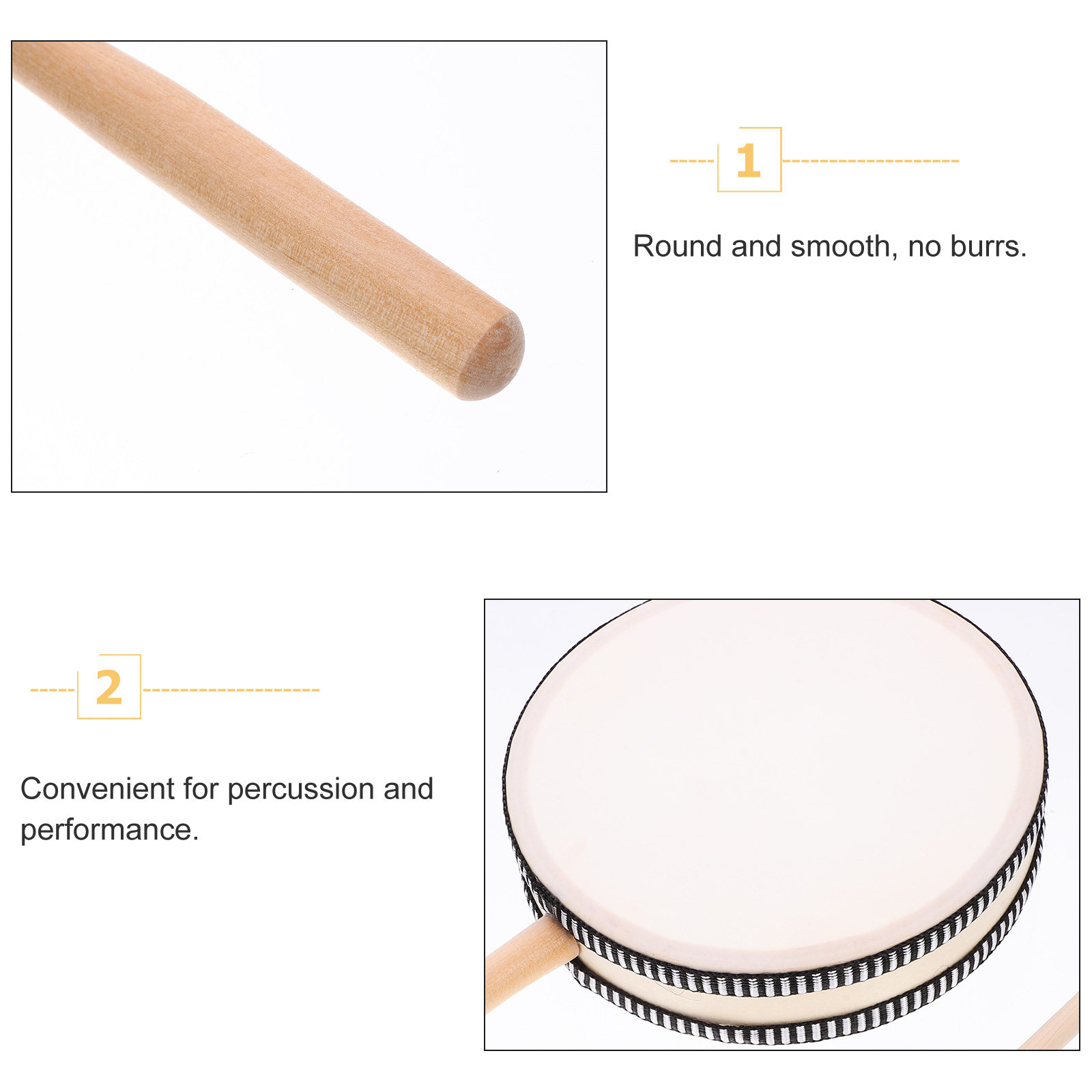 1Set Hand Drum Compact Lightwe - đánh giá và giá Musical Instrument Set