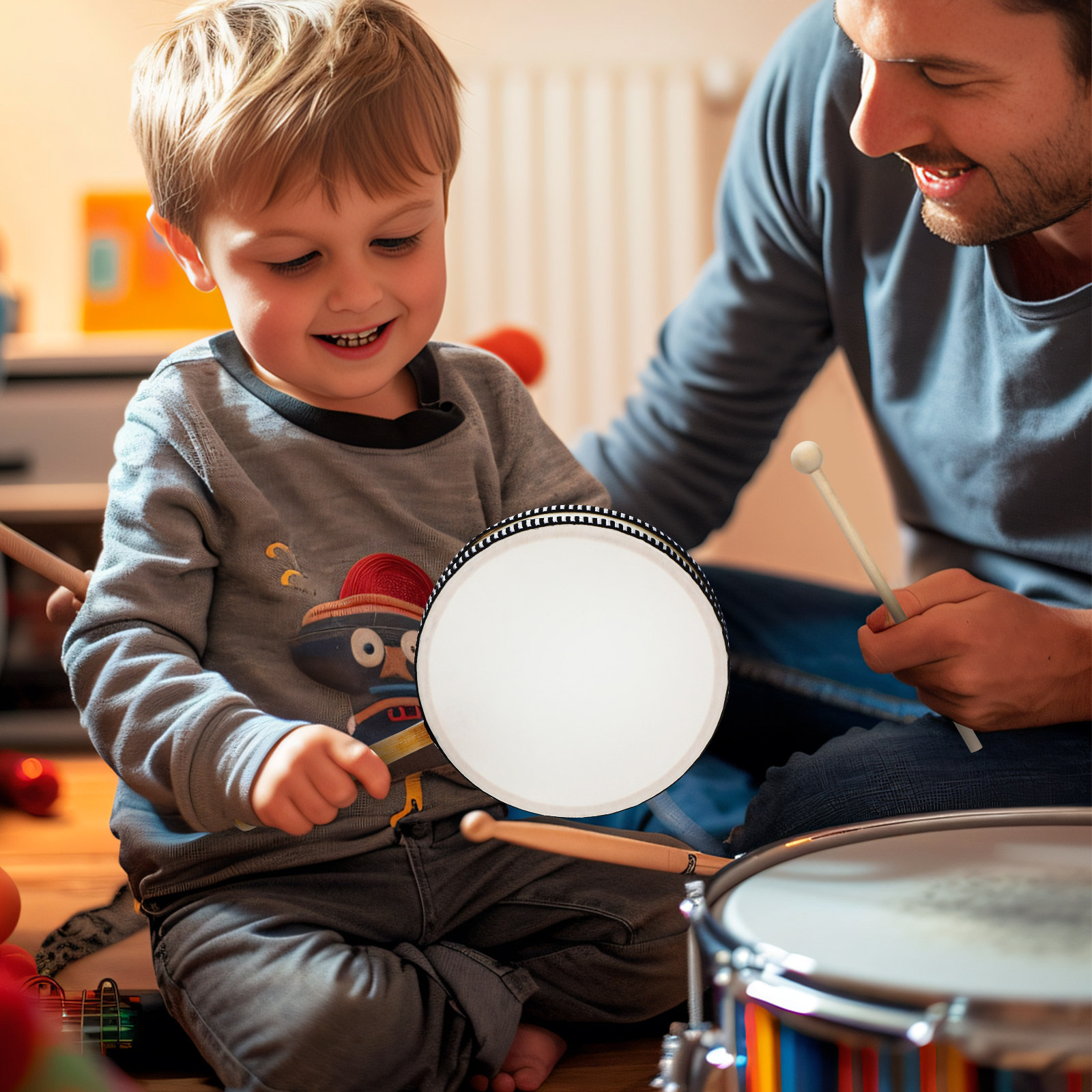 1Set Hand Drum Compact Lightwe - đánh giá và giá Musical Instrument Set